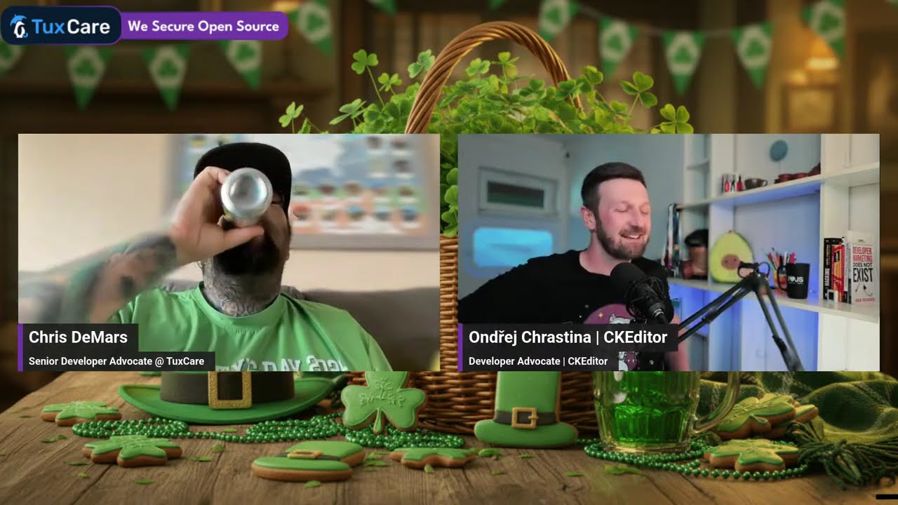 Chris and Ondřej discuss the CKEditor AI