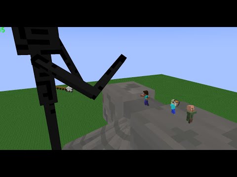 Minecraft -Orespawn Giant robo-spider! Kill almost anything!!!!!!