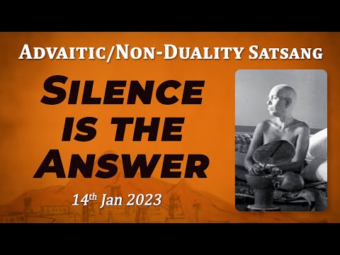 513. Bhagavan Ramana Satsang - Silence is the Answer
