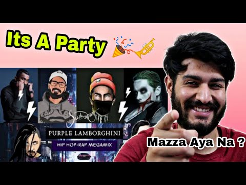 DIVINE EMIWAY RAFTAAR - Purple Lamborghini MEGAMIX REACTION | SUSH & YOHAN MASHUP | Ishaan Says