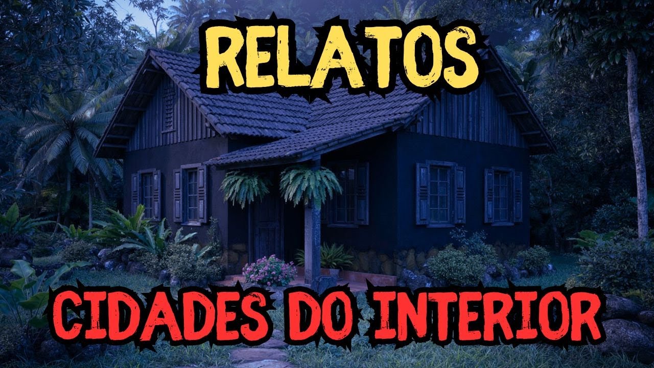 3 RELATOS REAIS EM CIDADES DO INTERIOR DO BRASIL - História de terror