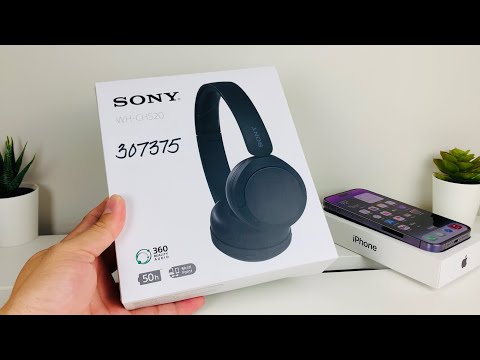 Sony Headphone WH-CH520 Unboxing & Setup