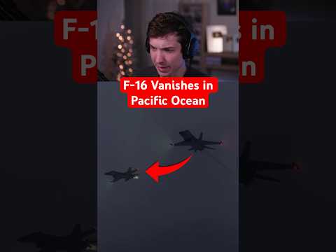 F-16 verschwindet im Pazifik
