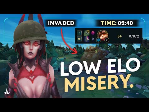 How to play when BEHIND in Low Elo - Dispelling the Low Elo Narrative as Elise