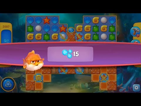 Fishdom. Hard Level 2097