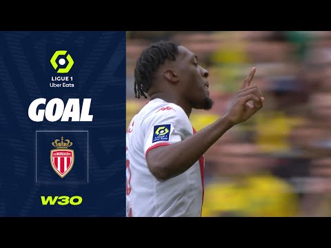 Goal Axel DISASI (21' - ASM) FC NANTES - AS MONACO (2-2) 22/23