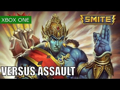 SMITE Gameplay Xbox One Assault Versus as Rama - Let it rain down arrows