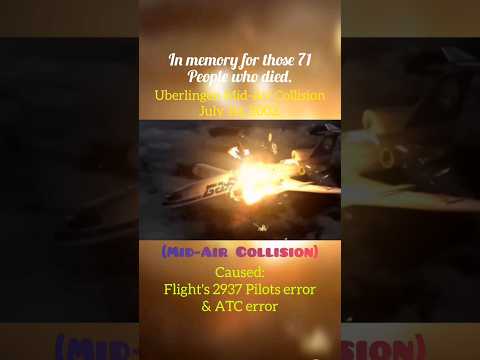 Überlingen Mid-Air Collision || Based On Real Accidents (not mean for disrespect!) #shorts