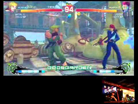 [GODSGARDEN 2 ROUND 2] Uryo (C.Viper) Vs Momochi (Ken) Part 1