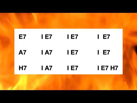 Blues in E  - Backing Track - Baby please don`t go - Campfire Music - Musikschach