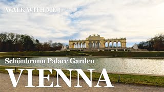 Afternoon Walk in Vienna Schönbrunn | Palmenhaus - Gloriette | Walking Tour | 4K HDR