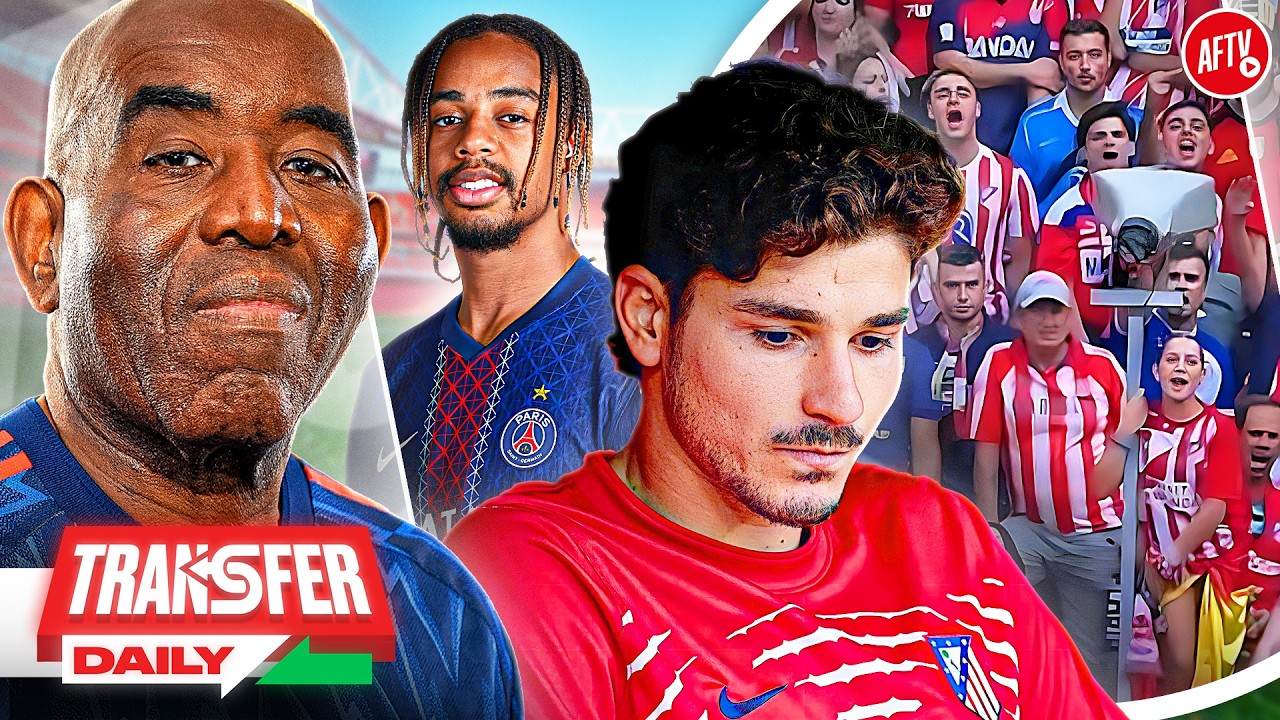 🚨 Alvarez BOOED! Arsenal Move Looms, Barcola Hijack & Shock Lille Striker Target! | Transfer Daily
