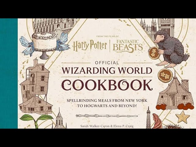 Vídeo relacionado con Harry Potter Official Wizarding World Cookbook: Spellbinding Meals from New York to Hogwarts and beyond! (Official Harry Potter Cookbooks)