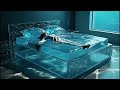 AI ASMR Woman Sleeping On Different Beds Water Cloud Ice Honey Bed Relaxing Sleep Video