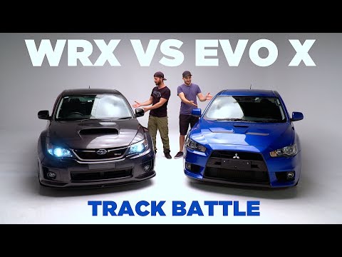 WRX VS EVO X Track Battle [LOSER SELLS CAR]