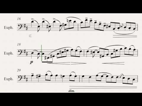 TMEA All-State Euphonium Etude #2 2017-2018