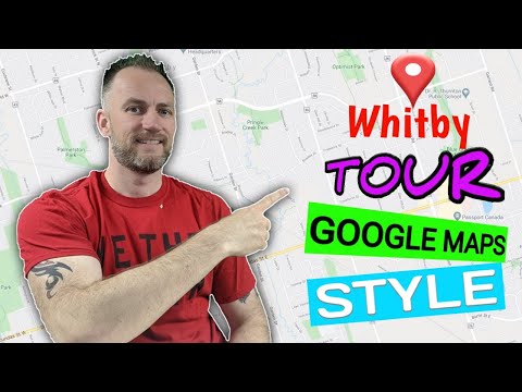 Whitby Ontario City Tour Google Maps Style
