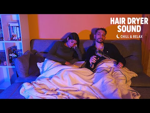 Entspannen Sie sich vor der Arbeitswoche | Haartrockner + intensive Regengeräusche [ASMR]