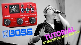 Video thumbnail for BOSS VE-22 Tutorial #:1 Unboxing, Set Up, Mic EQ by JustAlliance