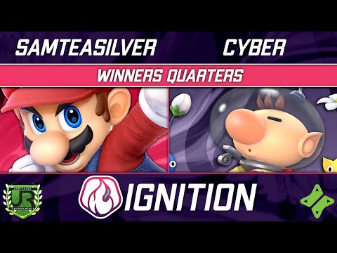 SamteaSilver (Mario) vs Cyber (Olimar) - Ignition 271 WINNERS QUARTERS