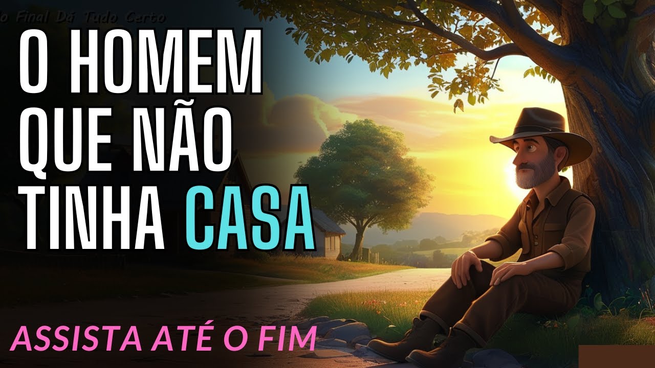 O HOMEM QUE NÃO TINHA CASA  🌟🔑