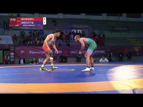 Round 5 FS - 74 kg: I. BOUKHORS (ALG) v. M. BARTLETT (RSA)