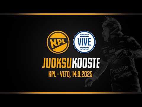 Arsedelin juoksukooste: KPL - Veto, 14.9.2025 (2. Pronssiottelu)