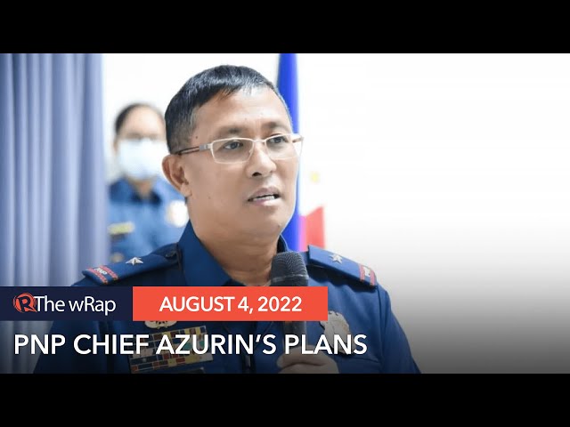 PNP chief Azurin wants review of drug war, asks Church’s help for cops’ ‘reform’