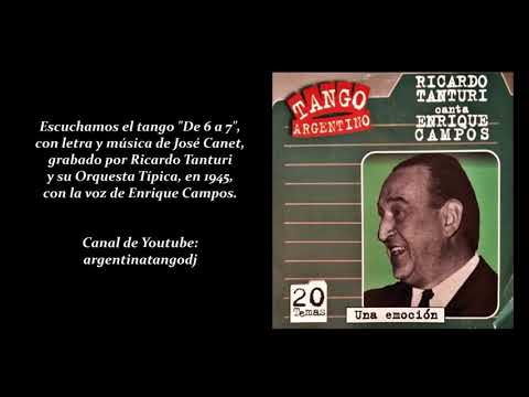 RICARDO TANTURI & ENRIQUE CAMPOS: DE 6 A 7 - TANGO