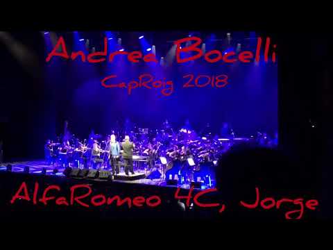 Andrea Bocelli Festival Cap Roig 2018 ESPAÑA
