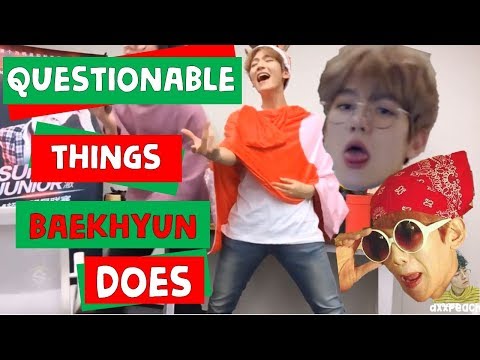 questionable things baekhyun does