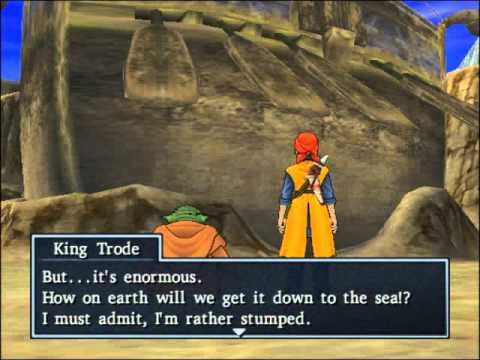 64 Dragon Quest 8 Cut-scene - Finding the Ancient Ship