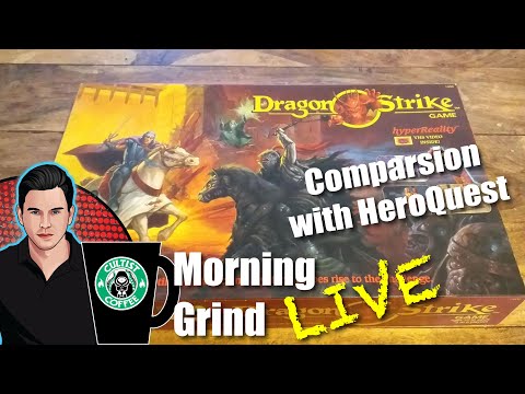 Dragon Strike Rules Review and Companion with HeroQuest - Morning Grind # 244 (15 July 2023)