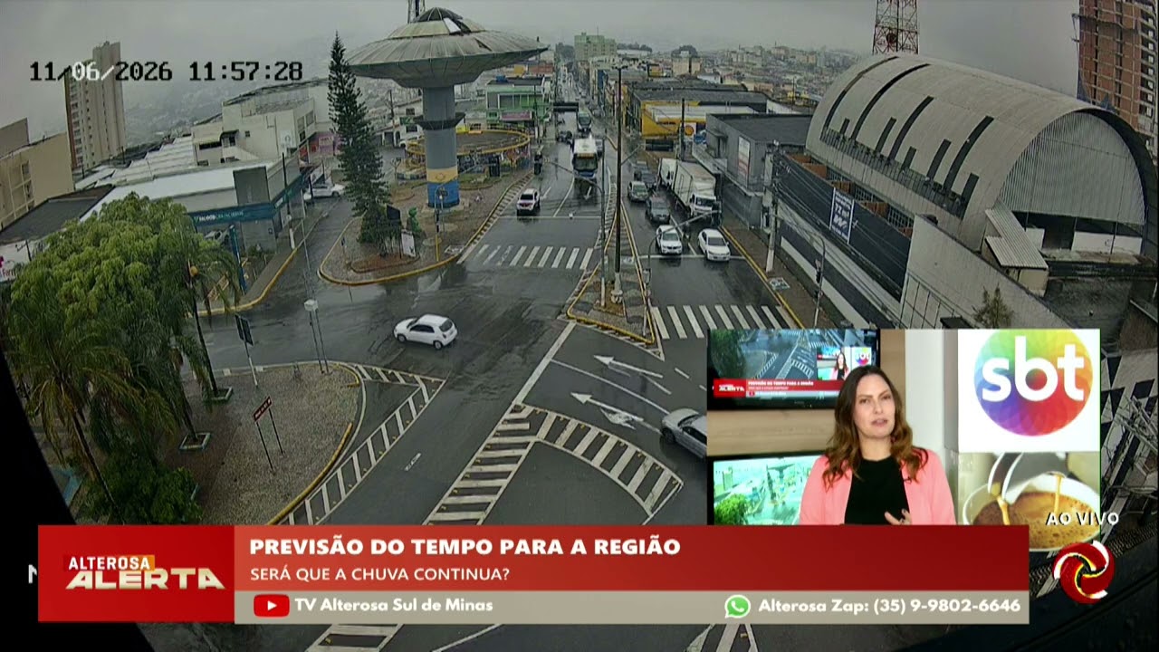 Tem previsão de chuva para os próximos dias no Sul de Minas