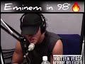 Eminem 98 Freestyle On Radio