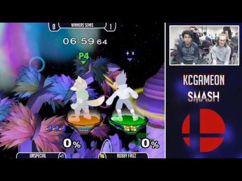 KCGameOn SSBM - Unspecial (Falco) Vs. Bobby Frizz (Fox) Winners Semis