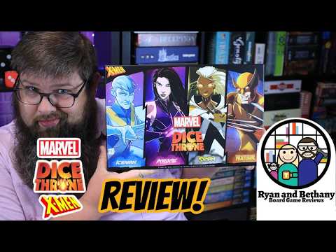 Ryan and Bethany review Marvel Dice Throne: X-Men!