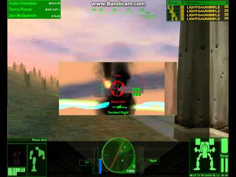 MECHWARRIOR4: VENGEANCE / final mission gameplay part2