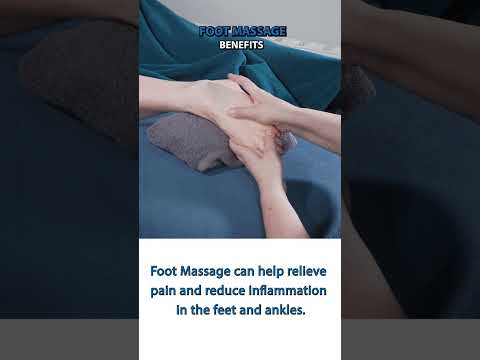 Benefícios da massagem nos pés