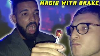 Drake reacts to magic ( Julius Dein Vlogs)