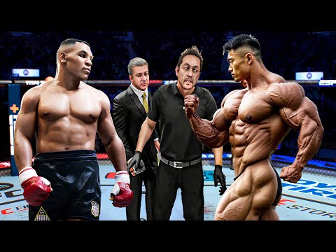 Mike Tyson vs. Chinese Bodybuilder (EA Sports UFC 4)