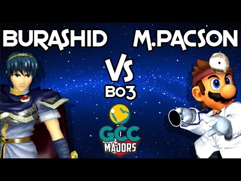 GCC Majors 2016 - Burashid (Marth) Vs. M.Pacson (Dr. Mario) Losers R1 | SSBM