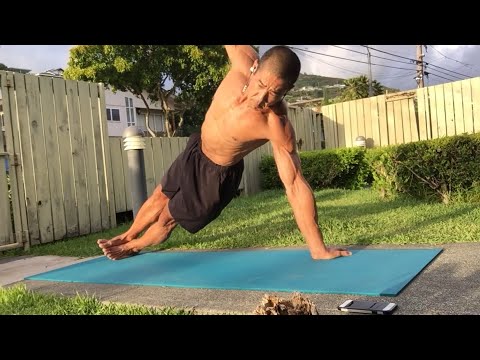 Day 65 Home Workout in Hawaii - Push Ups and Planks - July 14, 2020 6:28 pm