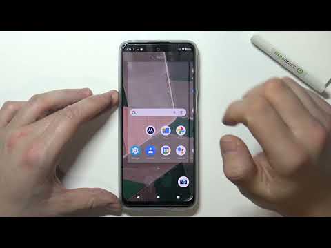 How to Remove/Restore Phone Icon from/to Home Screen on MOTOROLA MOTO G31 - Adjust Screen Icons