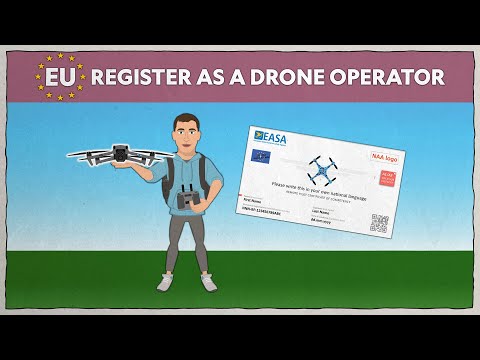 How to Register as a Drone Operator in EU - EU Drone Regulations 2025 | Part 11