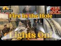 Fire In The Hole Lights On Silver Dollar City 4K POV