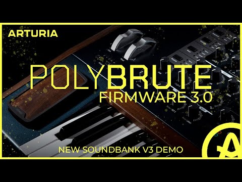Arturia Polybrute FW 3.0 - With Distortions it's incredible |Sounds Demo|