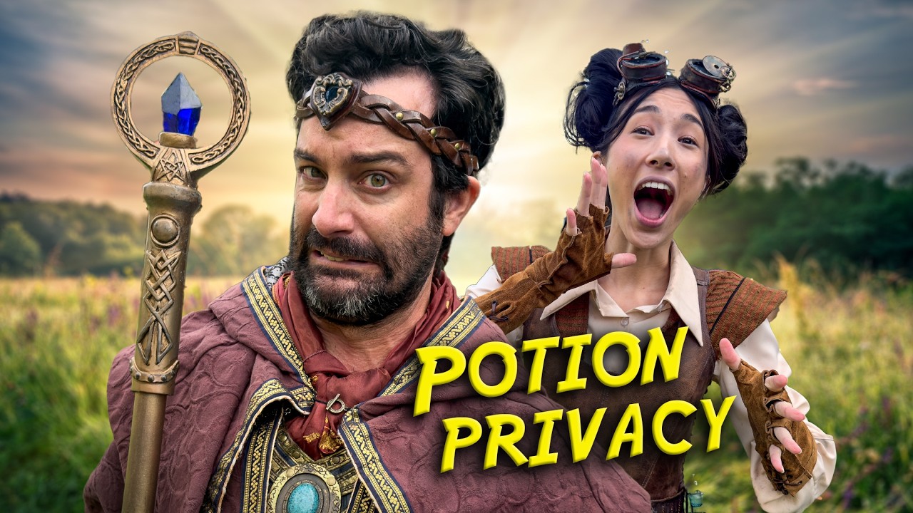 Picking up an embarrassing potion
