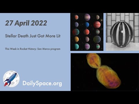 Daily Space 27 April 2022: Stellar Death Just Got More Lit