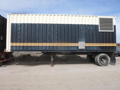Used- Kohler 300 kW standby portable / trailer rental diesel generator set - stock # 46708001